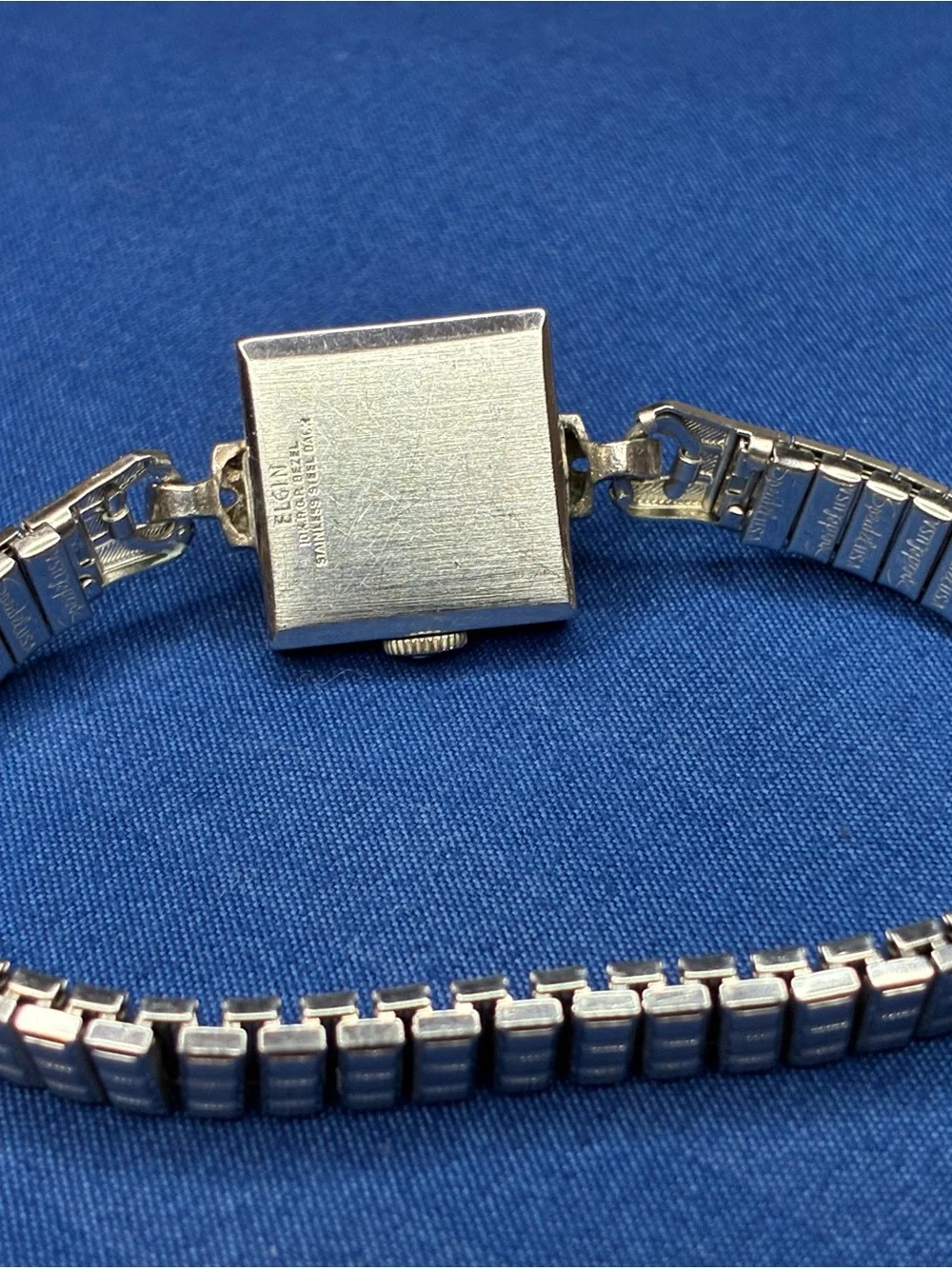 Vintage Lady Elgin 10k RGP Women's Wristwatch Bracelet